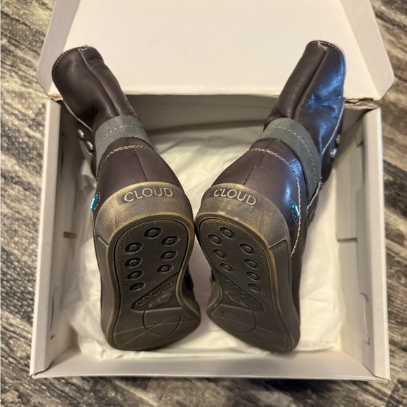 Women's Combat & Moto Boots - Brown - Picture 3 of 11